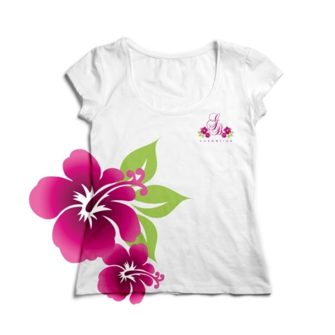 glamorous beauty_tee front