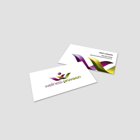 wellness provision_business card